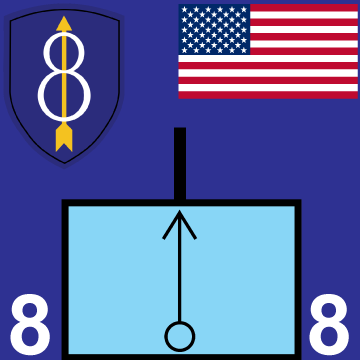 8th Trench Mortar Battery marker
